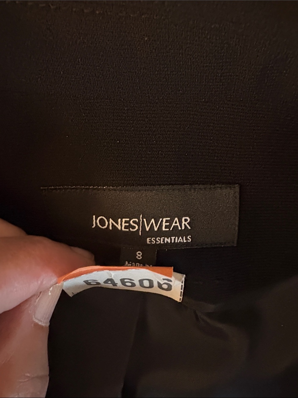 Jones Wear Women's Black Blazer & Pants, NNT Suit 8 pants 6 - Picture 10 of 16